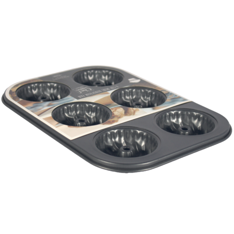 MOLDE 6 PUESTOS PARA MINI TORTAS