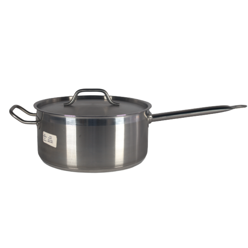 SARTEN A.INOX SALSA CON TAPA 28X13Cm SARTEN A.INOX SALSA CON TAPA 28X13Cm