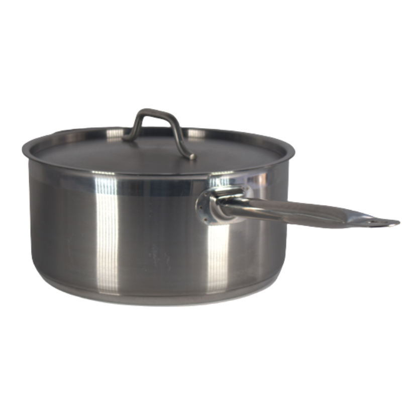 SARTEN A.INOX SALSA CON TAPA 28X13Cm SARTEN A.INOX SALSA CON TAPA 28X13Cm