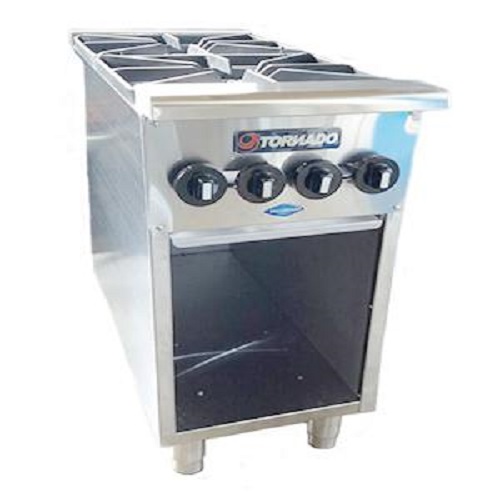 ESTUFA A GAS DE PISO 2 PTOS DOBLE QUEMADOR 