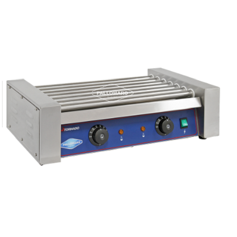 ASADOR PARA SALCHICHAS 7 RODILLOS A 110V