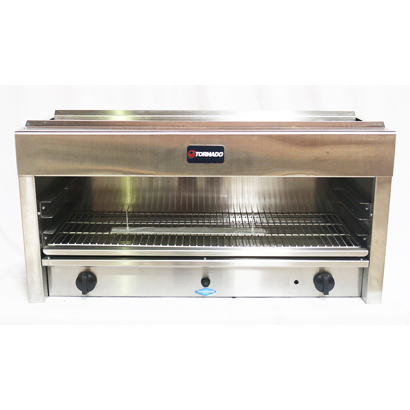 GRATINADOR A GAS 2 QUEMADORES INFRARROJOS DE 39"