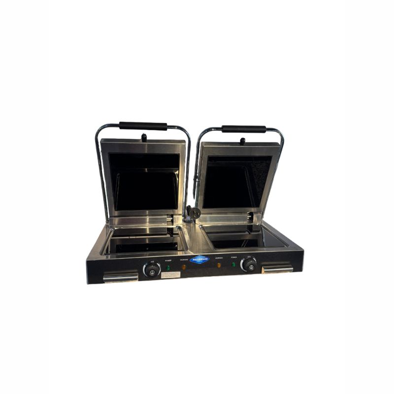 SANDUCHERA DOBLE  LISA EN VITROCERÁMICA A 220V 3200W