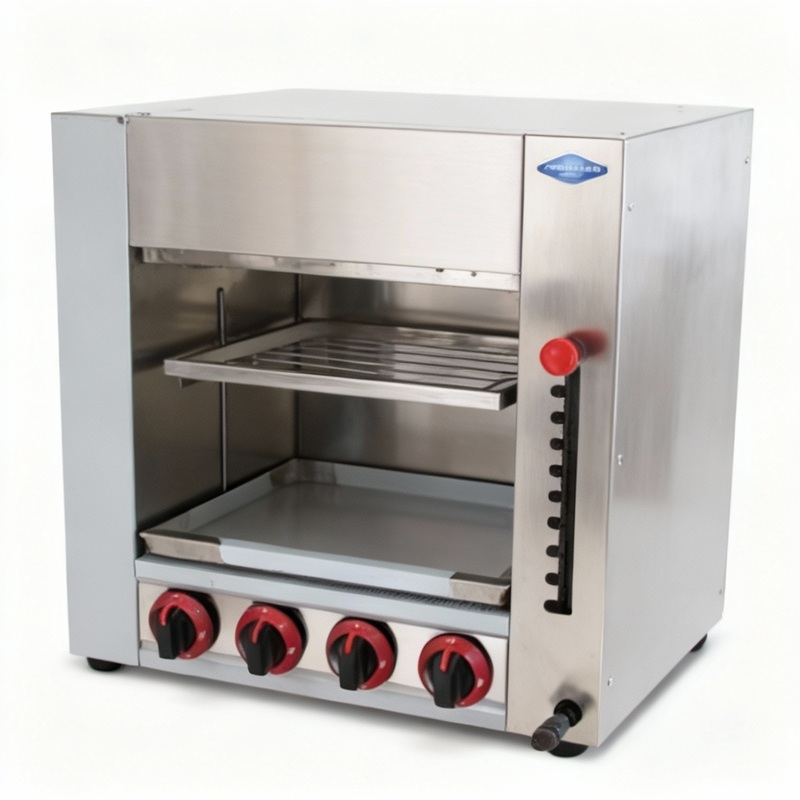 SALAMANDRA A GAS 4 QUEMADORES INFRARROJOS  62 CM