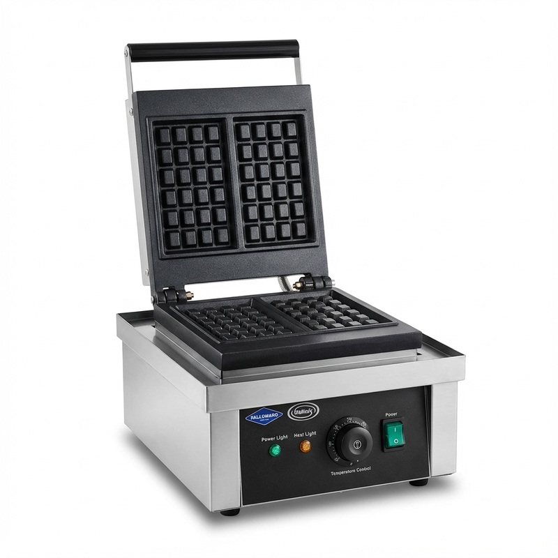 WAFLERA ELÉCTRICA 110V SENCILLA RECTANGULAR 1650W