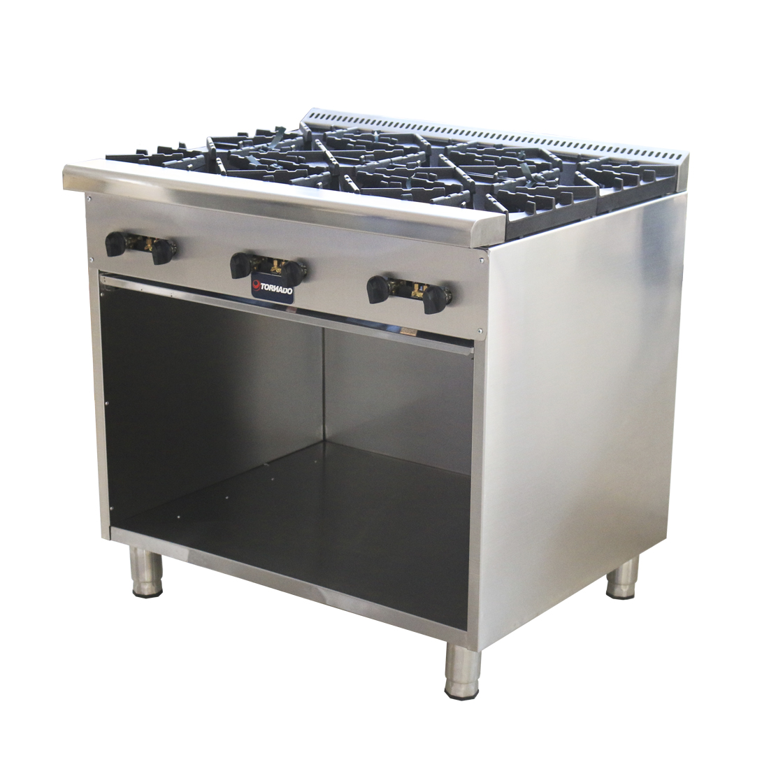 ESTUFA A GAS DE PISO 36" 6 Q