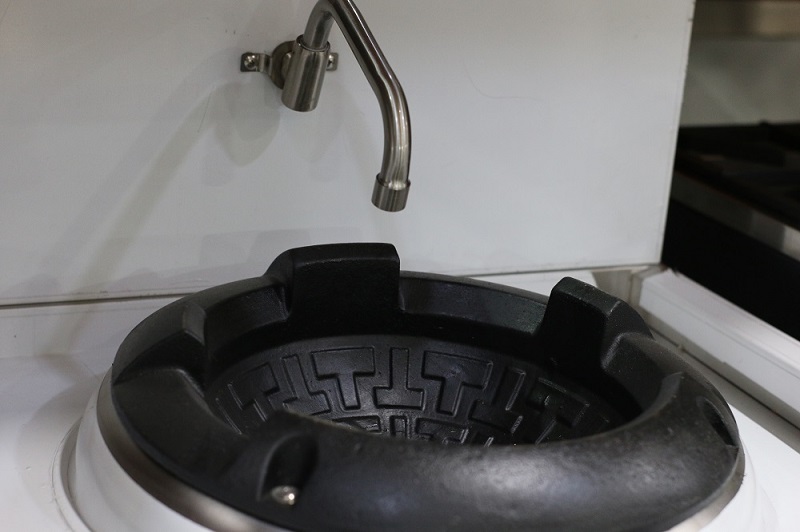 ESTUFA WOK 1 PTO. 700x700x800MM