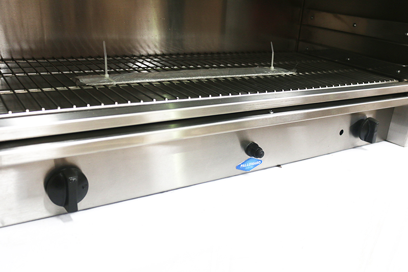 GRATINADOR A GAS 2 QUEMADORES INFRARROJOS DE 39"