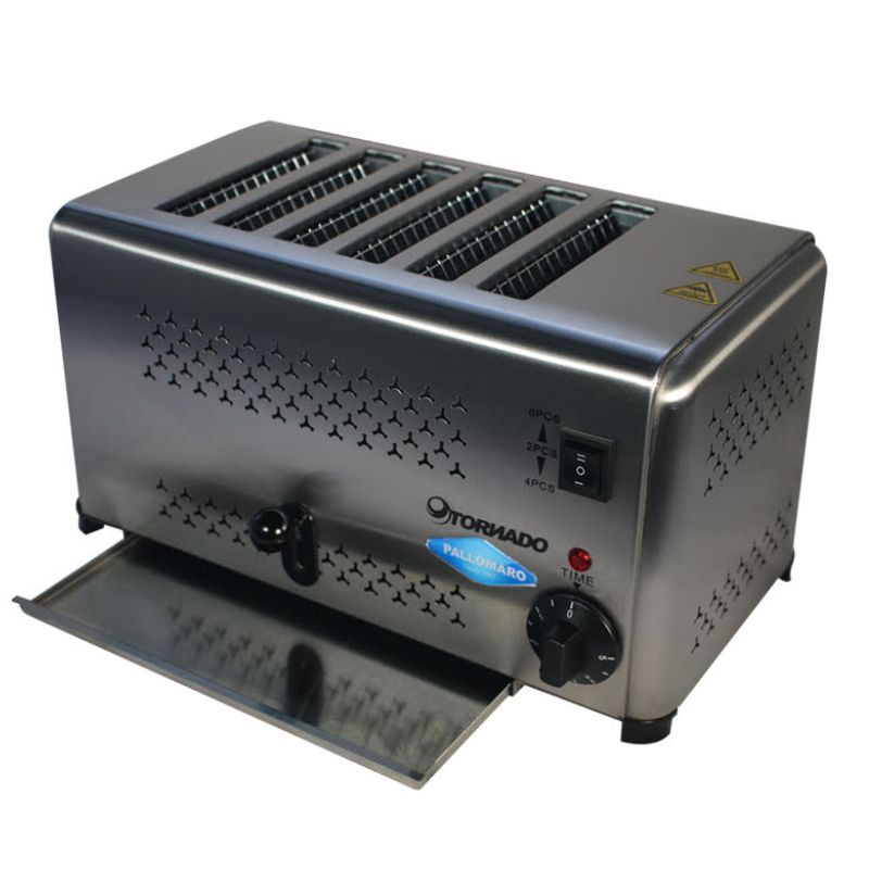 TOSTADORA DE PAN 6 RANURAS