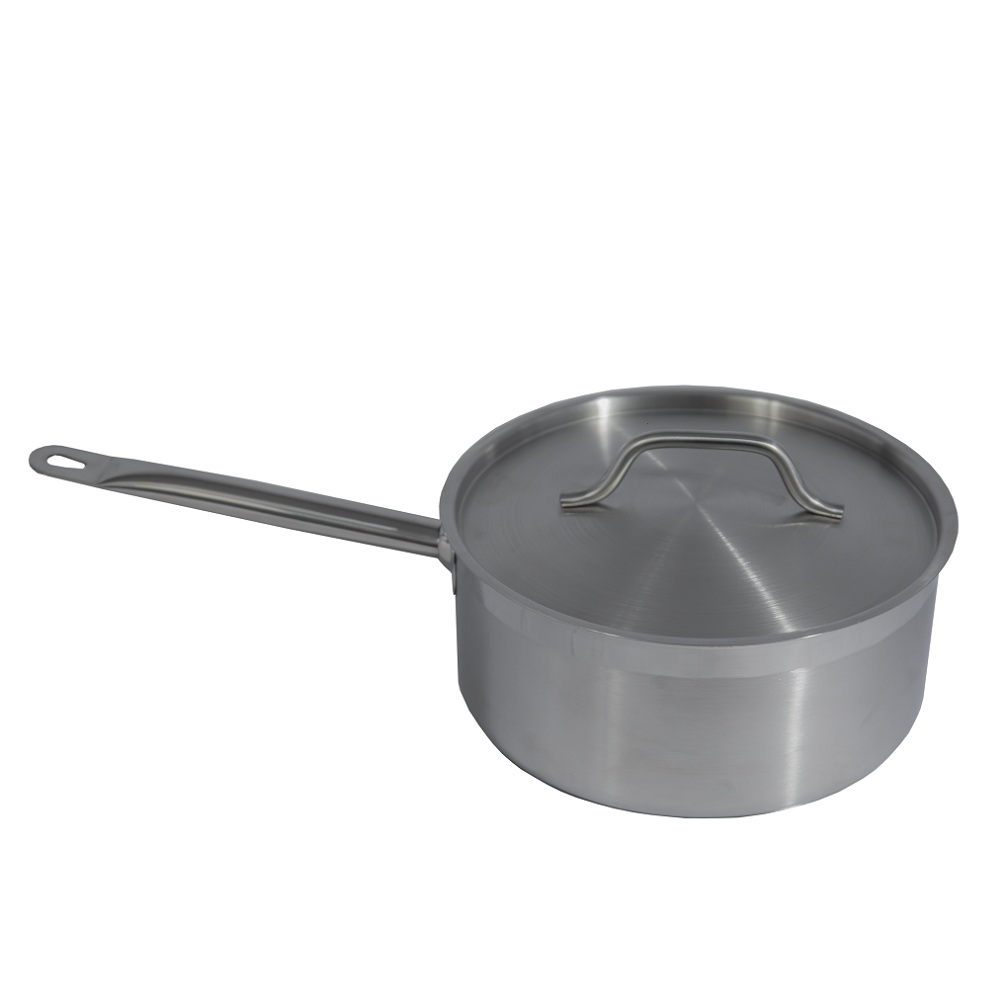 SARTEN A.INOX SALSA CON TAPA 24X11Cm SARTEN A.INOX SALSA CON TAPA 24X11Cm